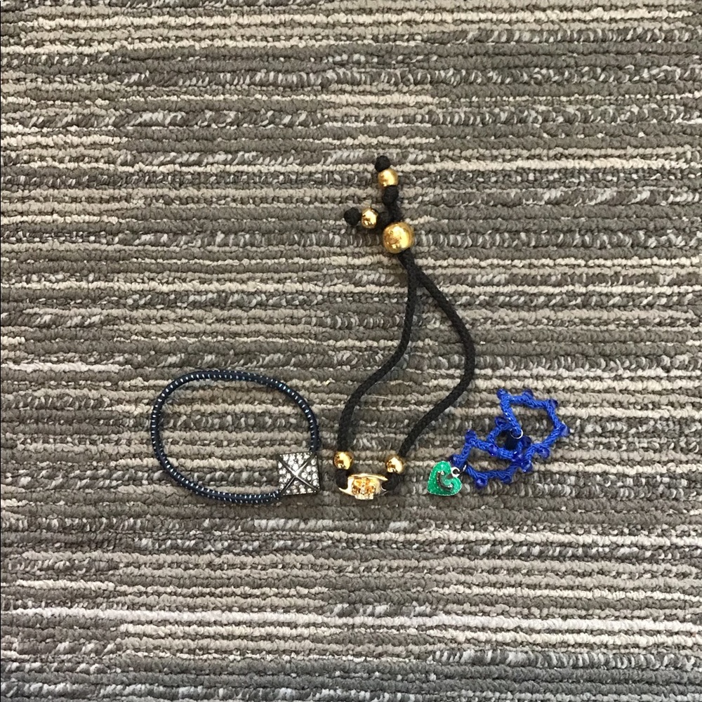 Juicy Couture hair band and bracelet